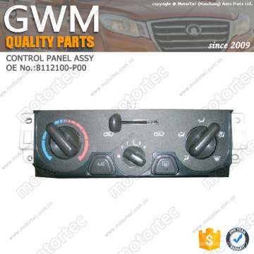 GRANDES MUROS PAREDES DE WINGLE PANEL DE CONTROL SUBASA NÚMERO OEM: 8112100-P00